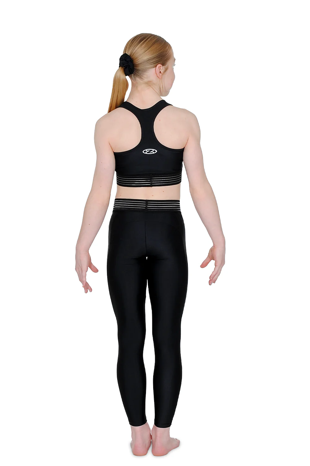 Active Eco Crop Top with Crystal Motif - Image 4