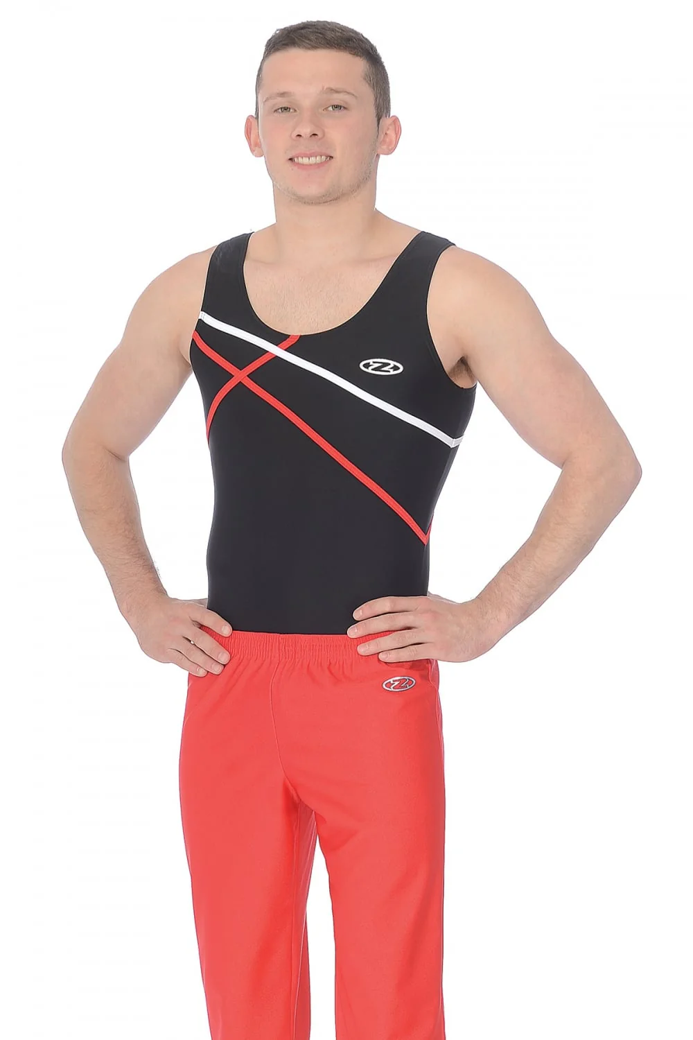 Atlas Boys'/Men's Sleeveless Gymnastics Leotard - Image 3