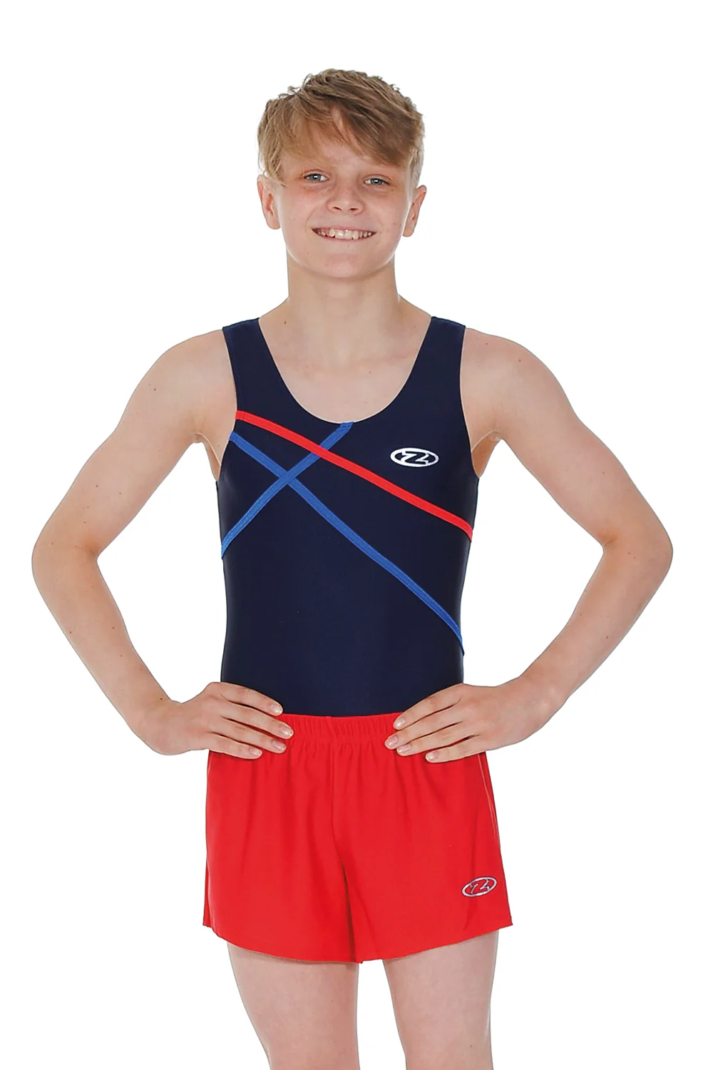 Atlas Boys'/Men's Sleeveless Gymnastics Leotard - Image 4