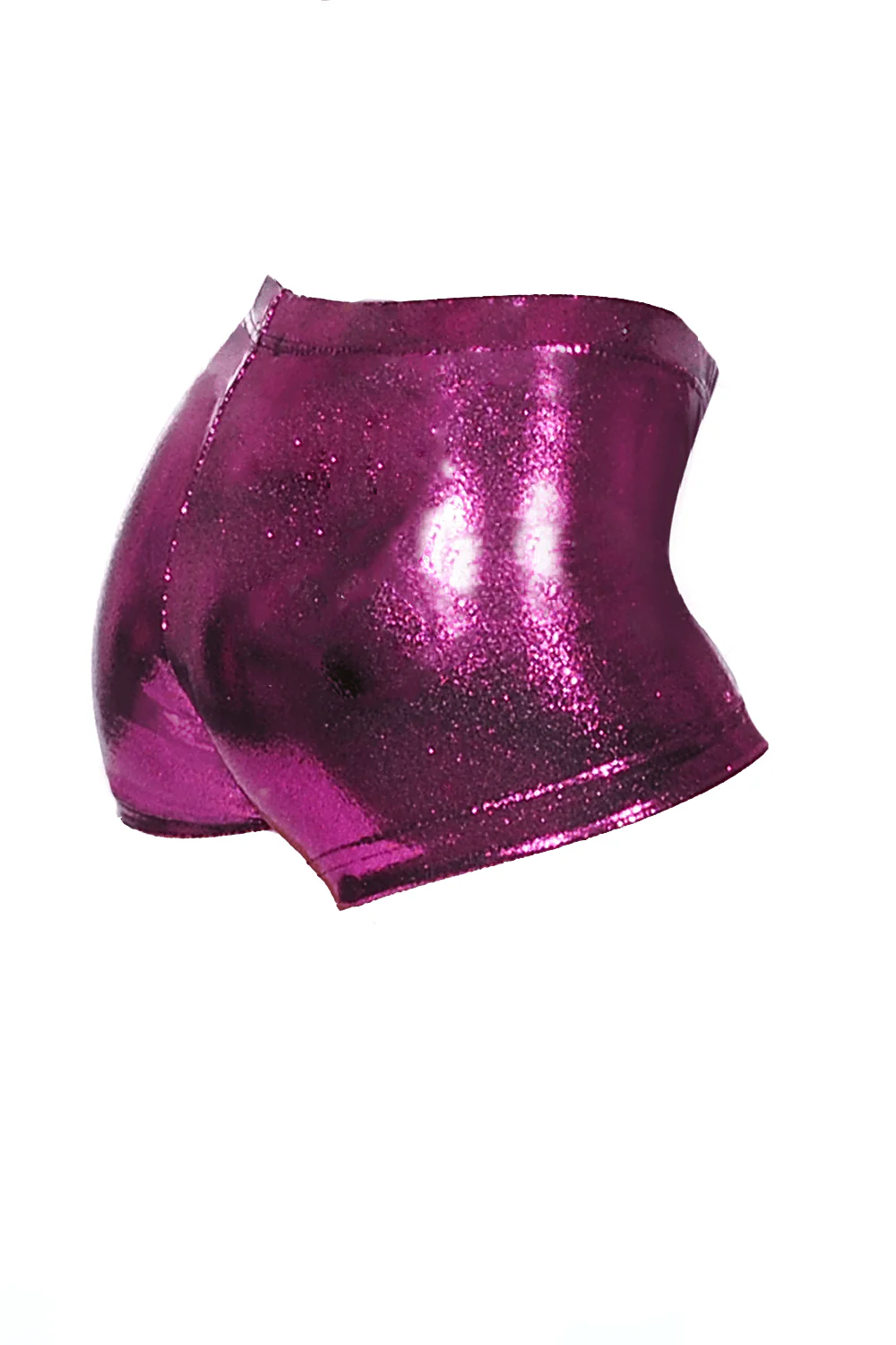 Chic Shiny Hipster Gymnastics Shorts - Image 11