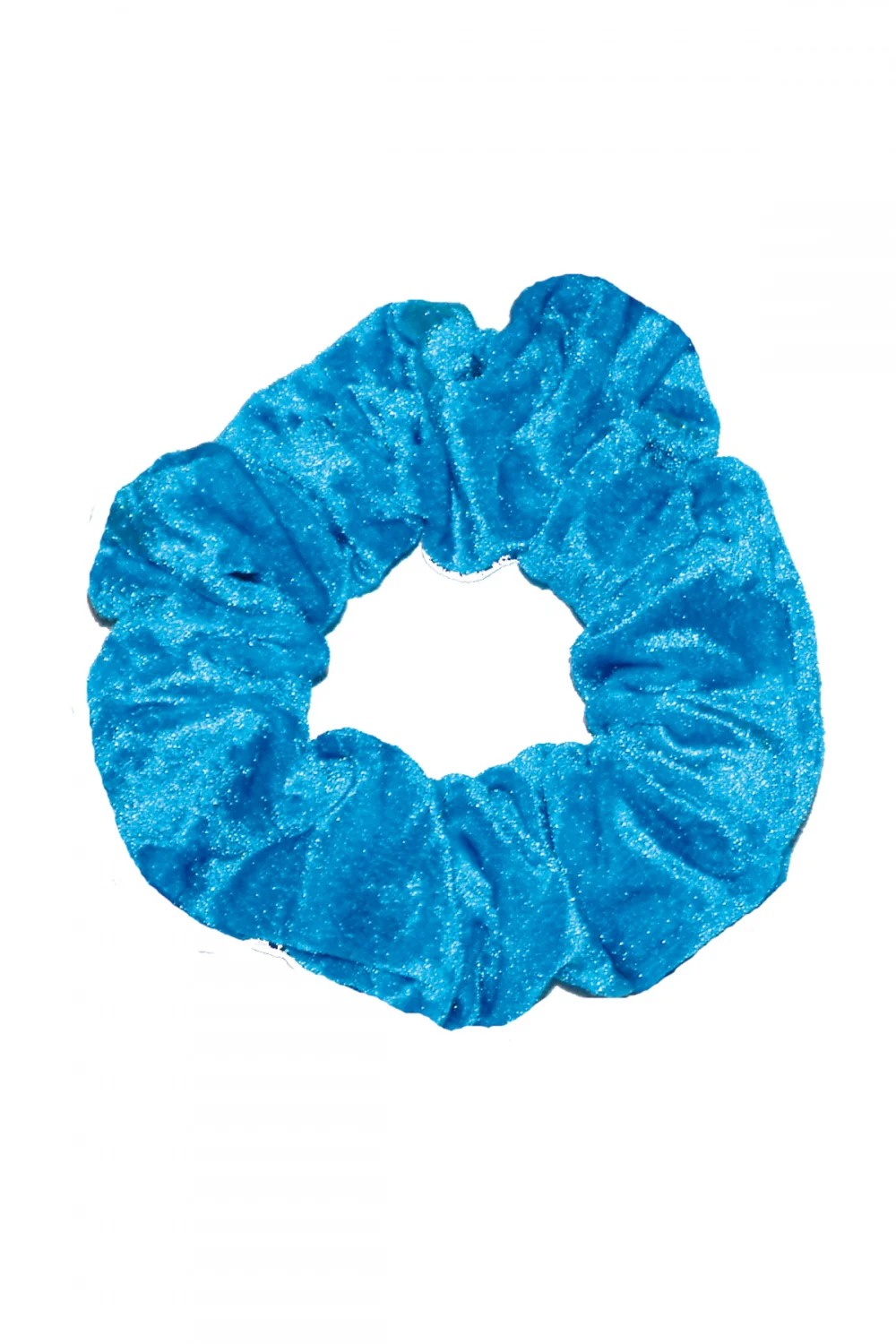 Crushed Velour Hair Scrunchie - Image 5