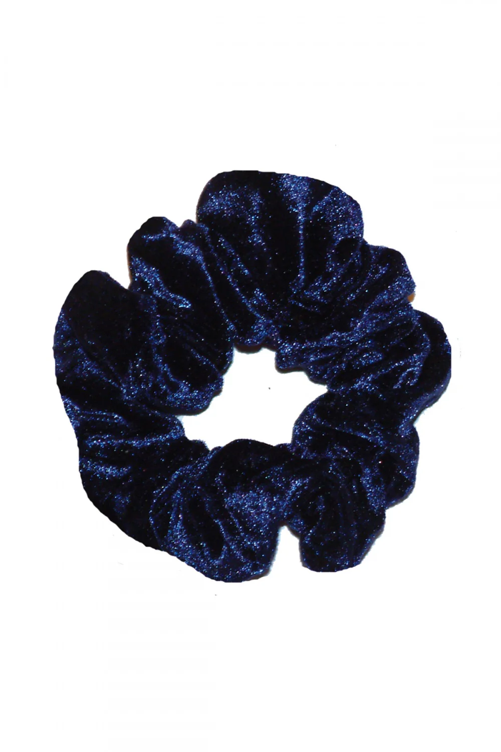 Crushed Velour Hair Scrunchie - Image 7