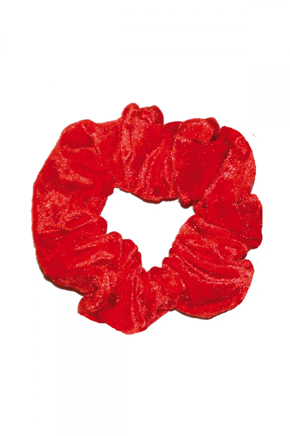 Crushed Velour Hair Scrunchie - Image 8