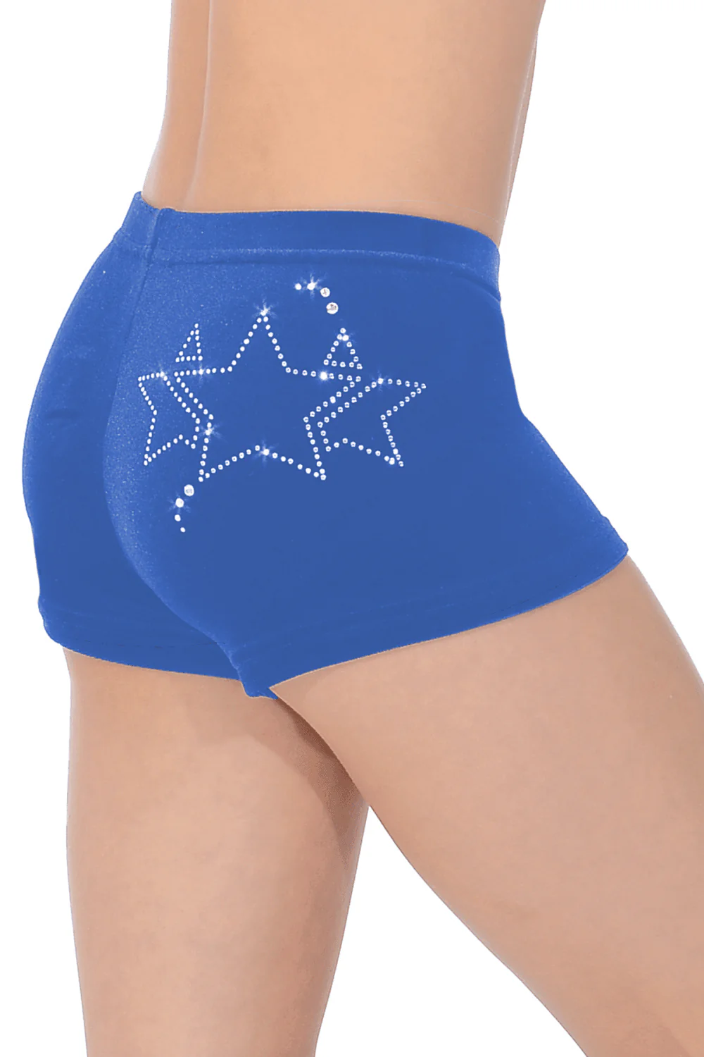 Galaxy Gymnastics Shorts with Star Crystal Motif - Image 3