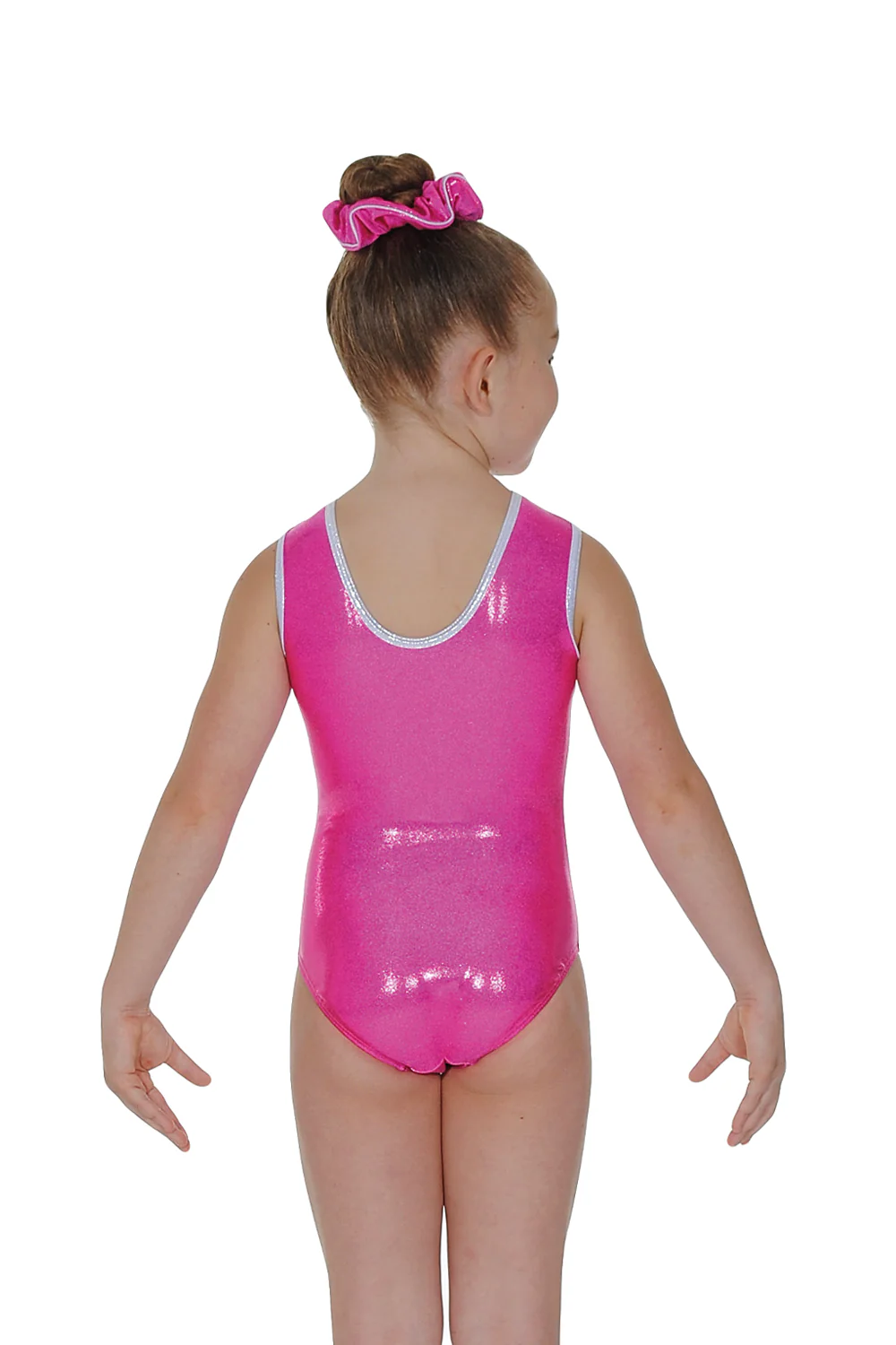 Glam Sleeveless Shiny Gymnastics Leotard - Image 8