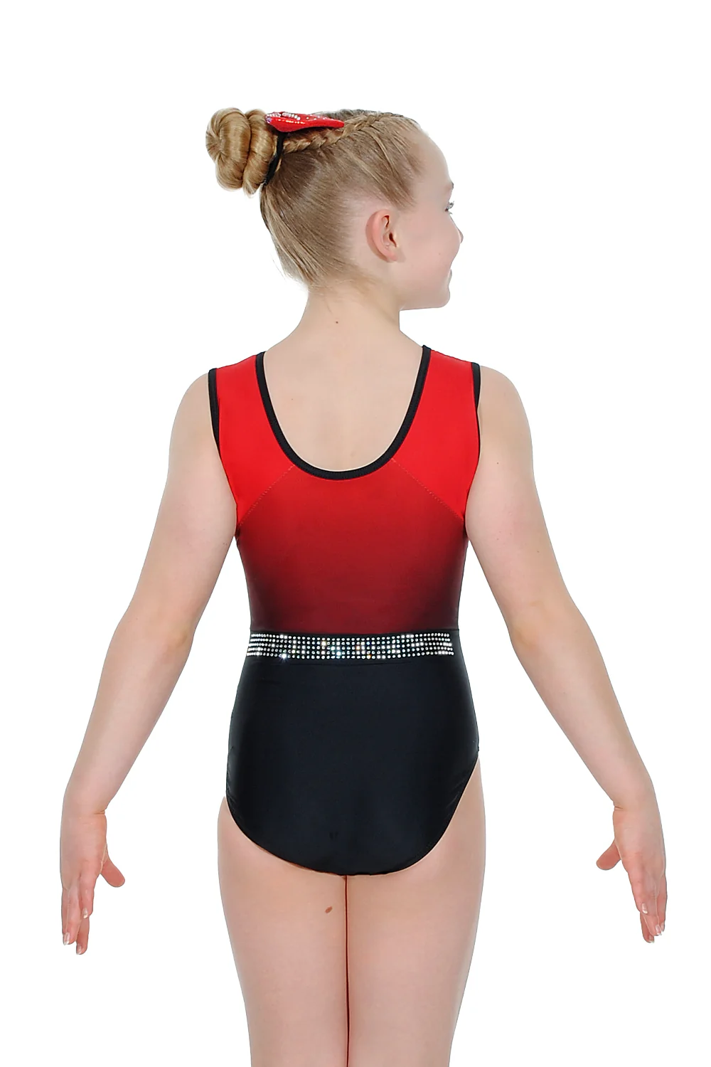 Inspire Sublimated Mesh Sleeveless Leotard - Image 2