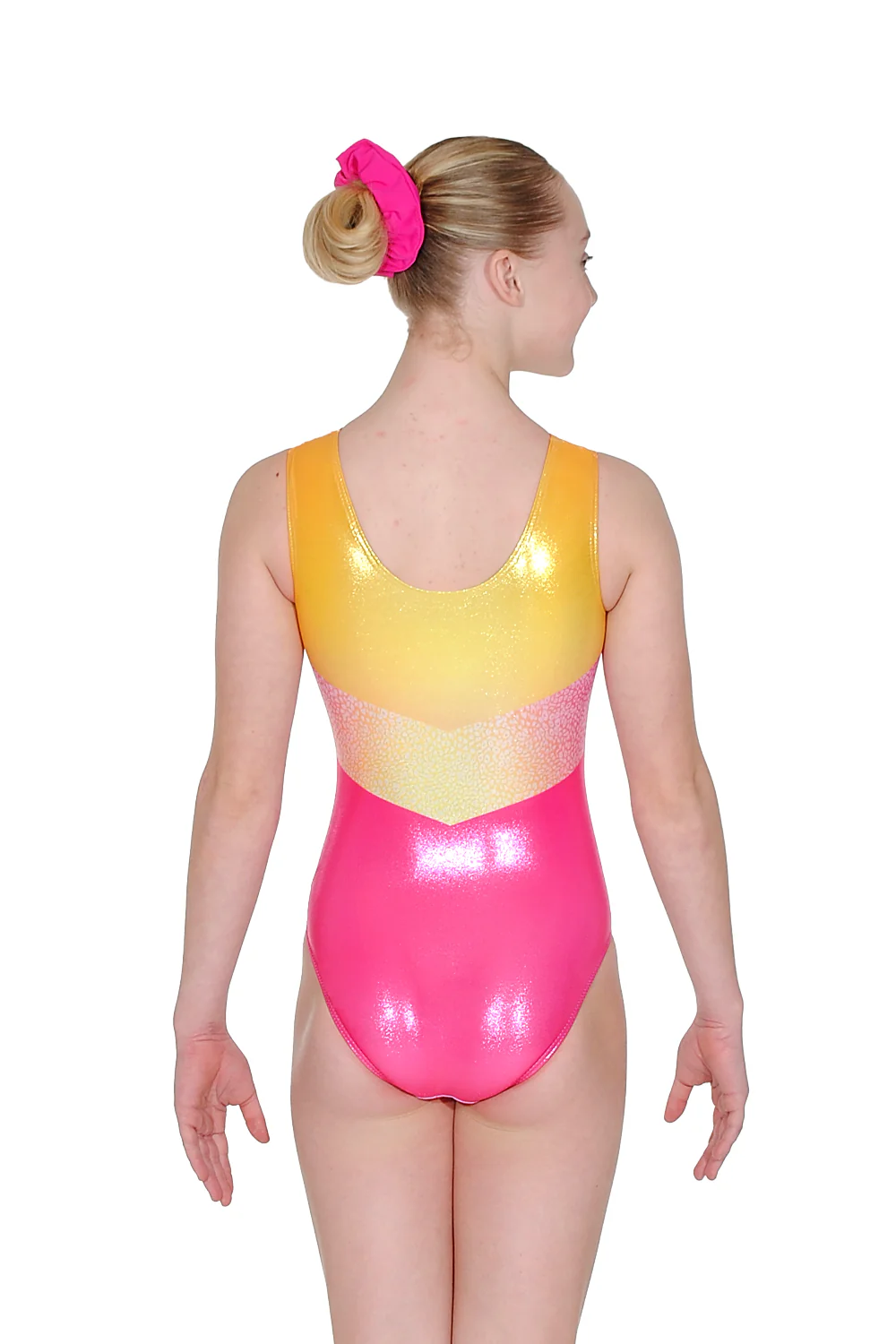 Roar Shiny Diamante Sleeveless Leotard - Image 3