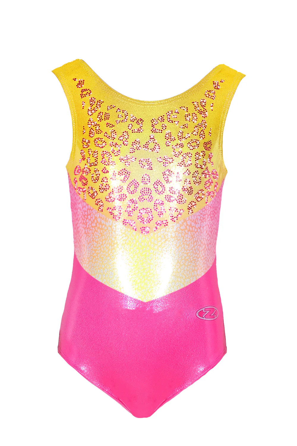 Roar Shiny Diamante Sleeveless Leotard - Image 4