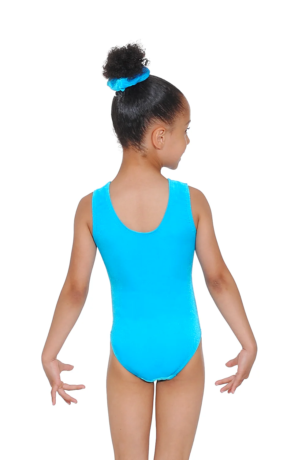 Sparkle Sleeveless Crystal Star Gymnastics Leotard - Image 8