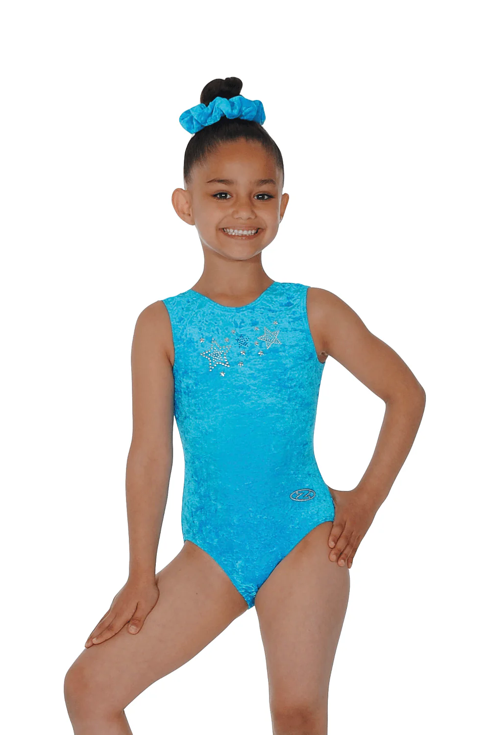 Stellar Sleeveless Round Neck Motif Leotard - Image 9