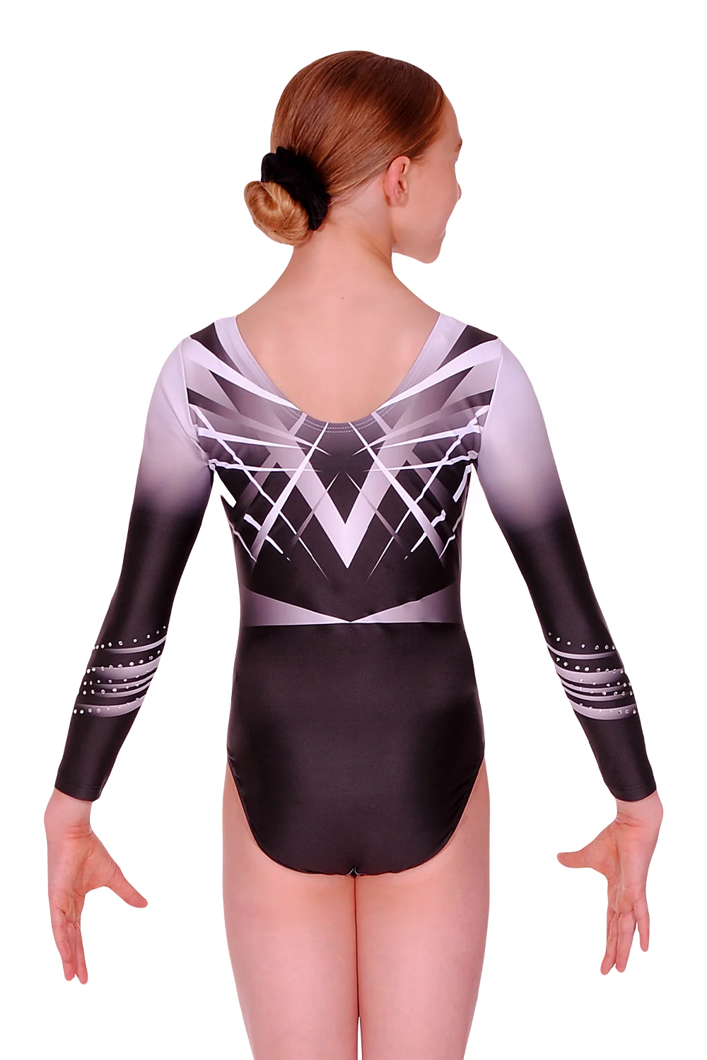 Vision Sublimated Matte Lycra Long Sleeve Leotard - Image 4