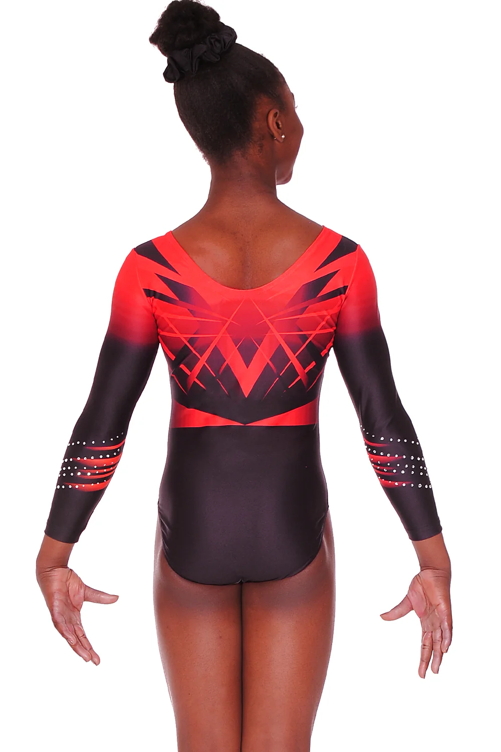 Vision Sublimated Matte Lycra Long Sleeve Leotard - Image 6