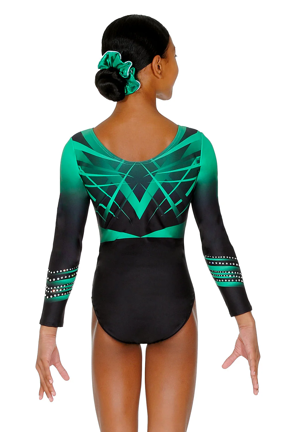 Vision Sublimated Matte Lycra Long Sleeve Leotard - Image 8